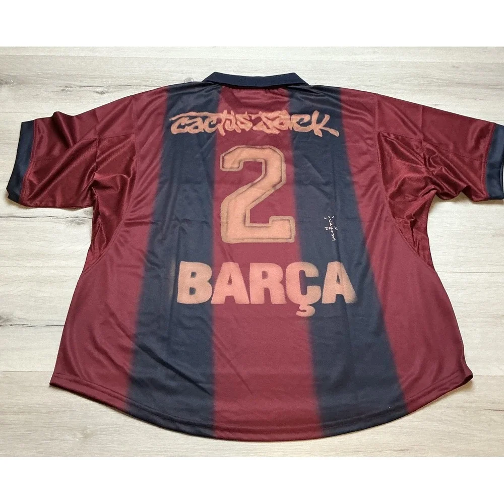 Nike Cactus Jack FCB Skeleton‎ Retro Jersey Maroon XL New With Tags